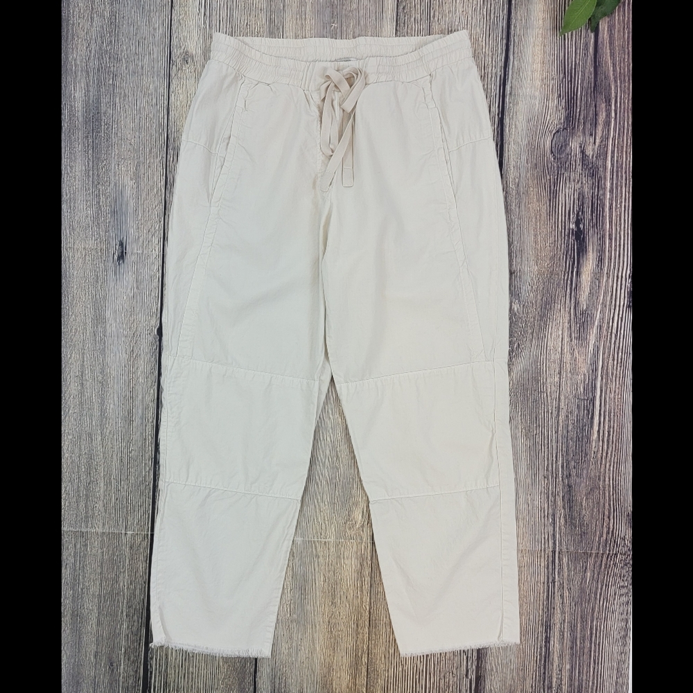 Pharaoh Collection Tencel Cotton Cropped Pants